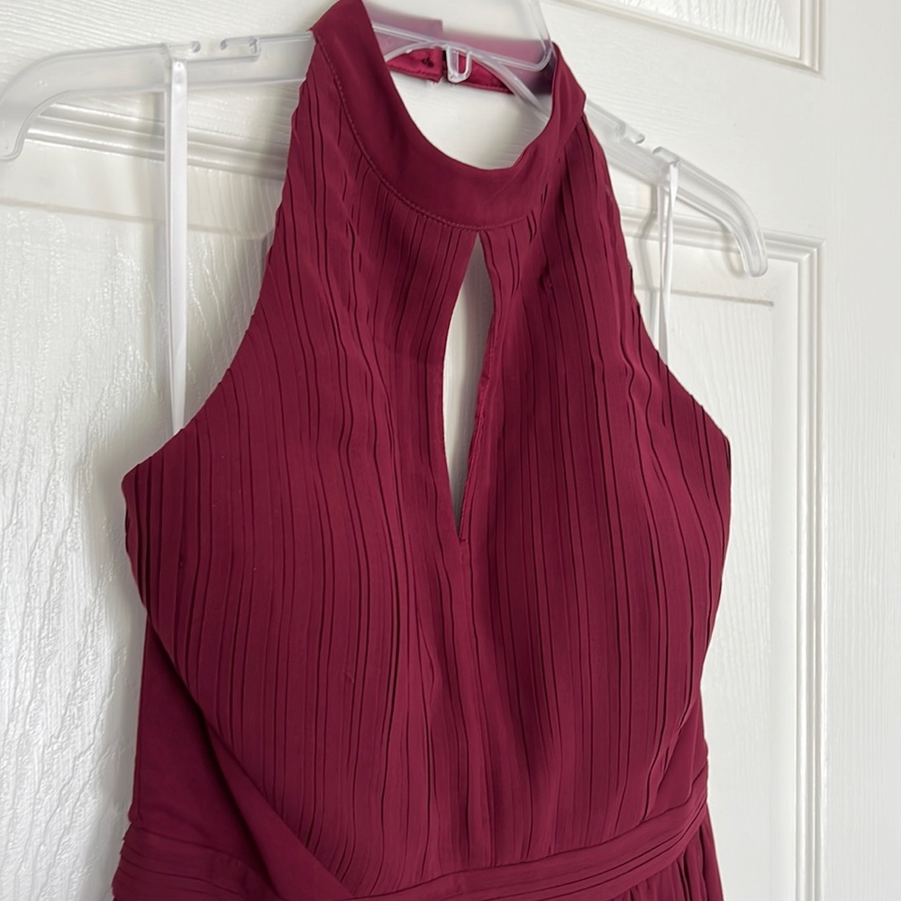 Lulus Burgundy Maxi-Dress